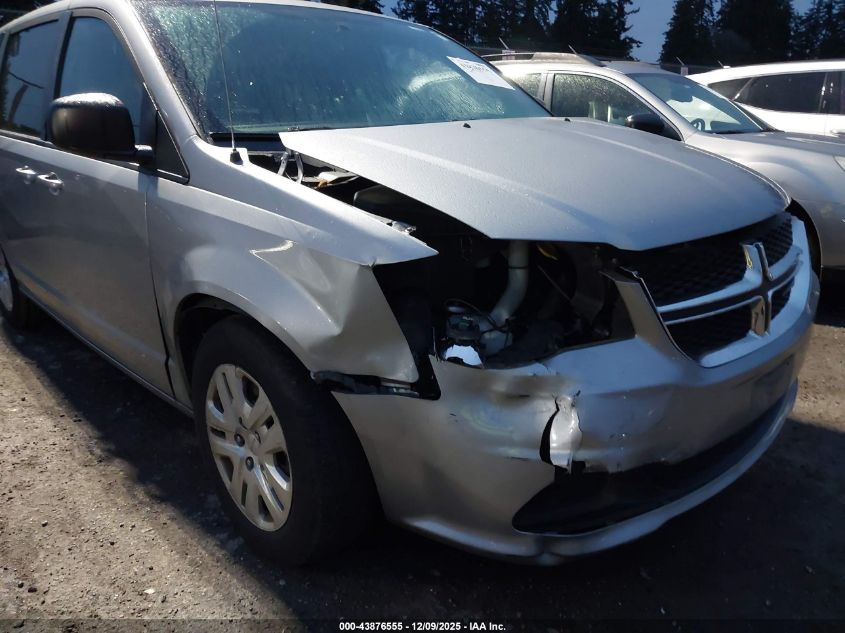 2018 Dodge Grand Caravan Se VIN: 2C4RDGBG0JR203525 Lot: 43876555