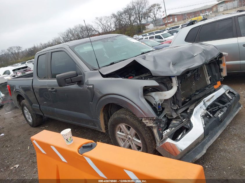 2022 Ford F-150 Xl VIN: 1FTEX1C87NKE56033 Lot: 43876560