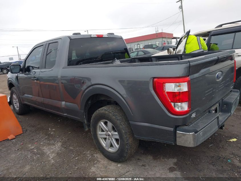 2022 Ford F-150 Xl VIN: 1FTEX1C87NKE56033 Lot: 43876560