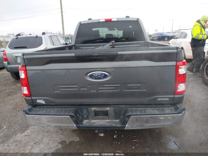 2022 Ford F-150 Xl VIN: 1FTEX1C87NKE56033 Lot: 43876560