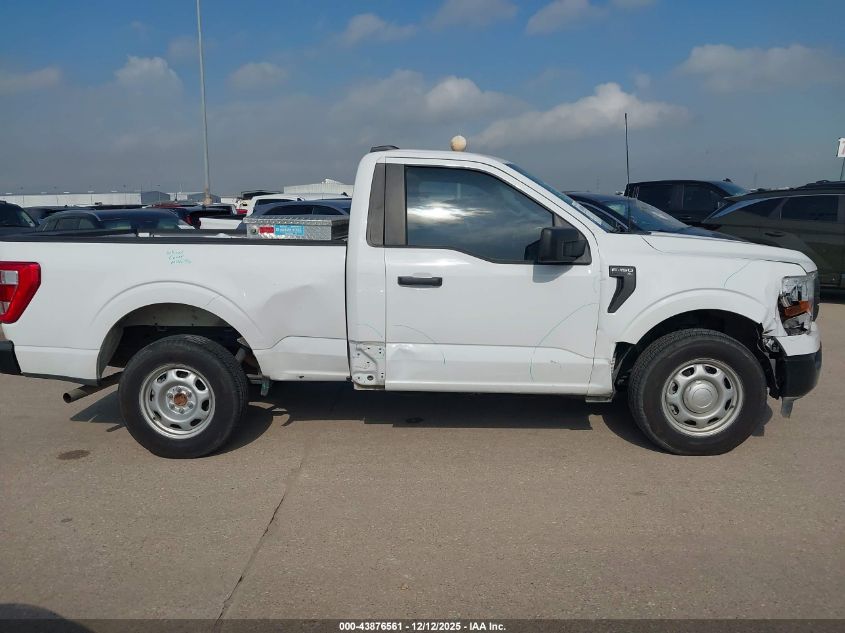2022 Ford F-150 Xl VIN: 1FTMF1CB9NKE00086 Lot: 43876561