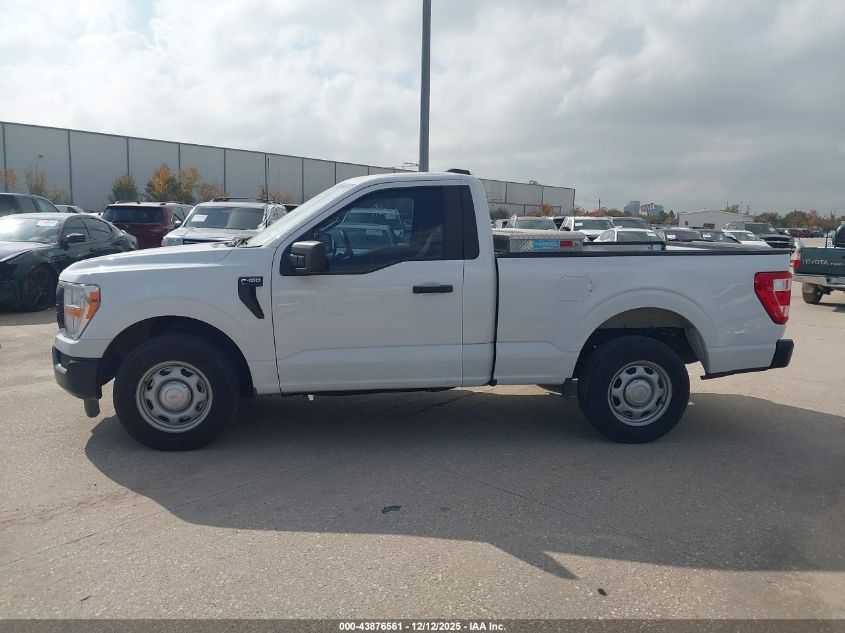 2022 Ford F-150 Xl VIN: 1FTMF1CB9NKE00086 Lot: 43876561