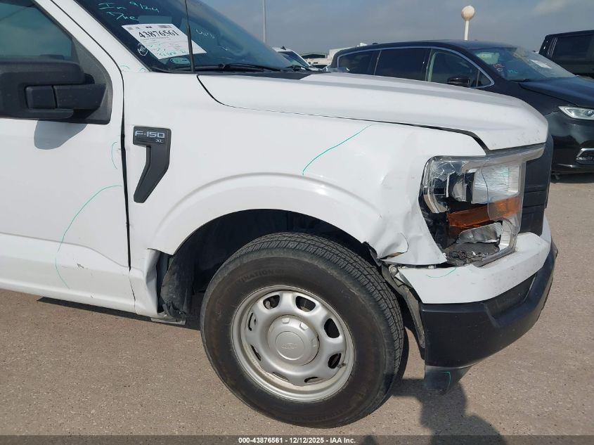 2022 Ford F-150 Xl VIN: 1FTMF1CB9NKE00086 Lot: 43876561