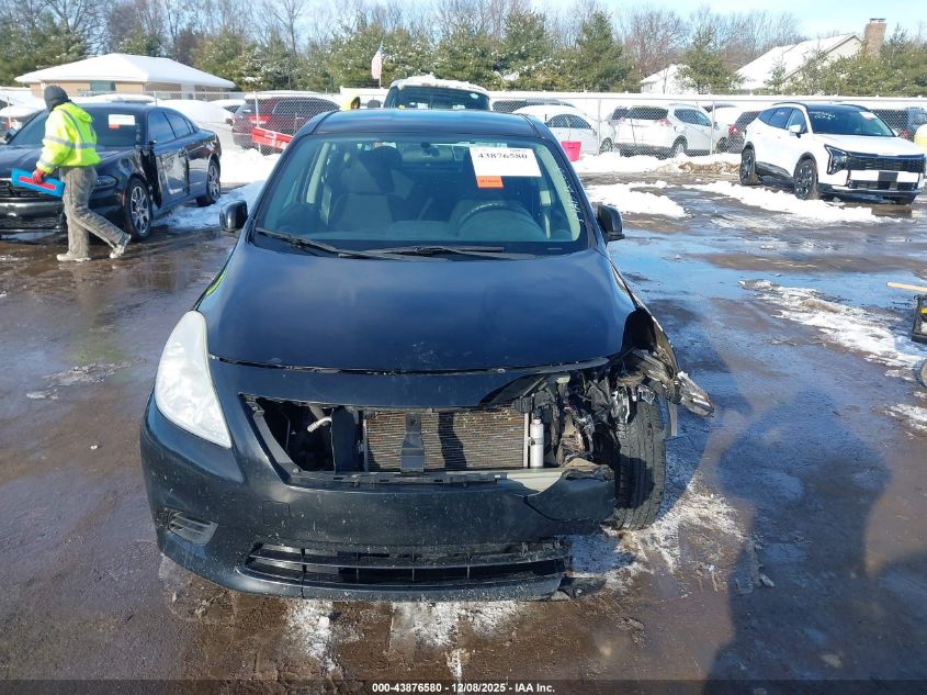 2013 Nissan Versa 1.6 Sv VIN: 3N1CN7AP9DL848411 Lot: 43876580