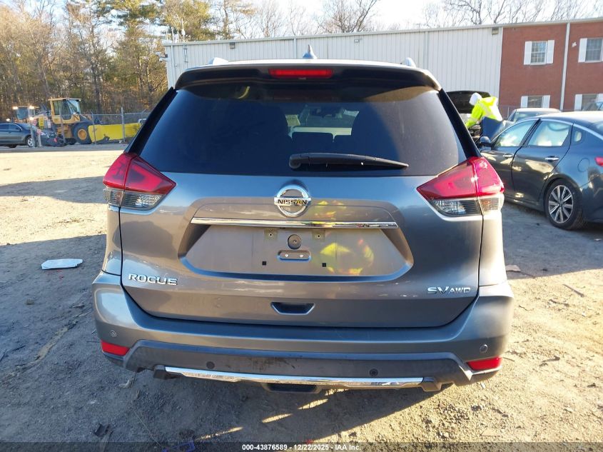 2020 Nissan Rogue Sv Intelligent Awd VIN: KNMAT2MV6LP503461 Lot: 43876589