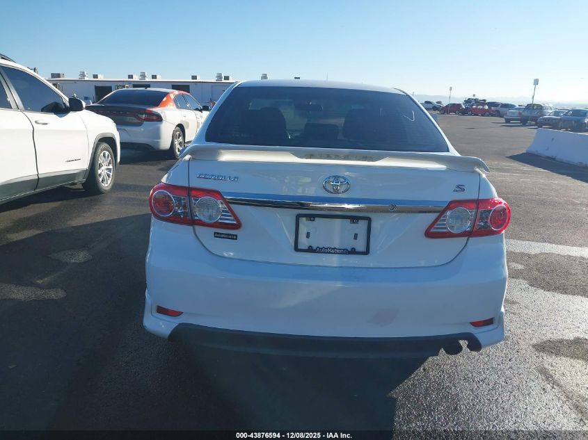 2013 Toyota Corolla S VIN: 5YFBU4EE9DP192393 Lot: 43876594