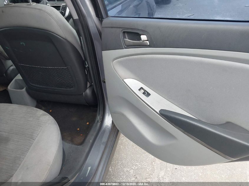 2017 Hyundai Accent Se VIN: KMHCT4AEXHU222728 Lot: 43876603