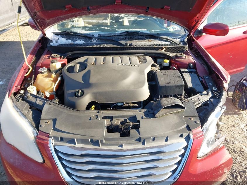 2012 Chrysler 200 Touring VIN: 1C3CCBBG7CN214702 Lot: 43876617