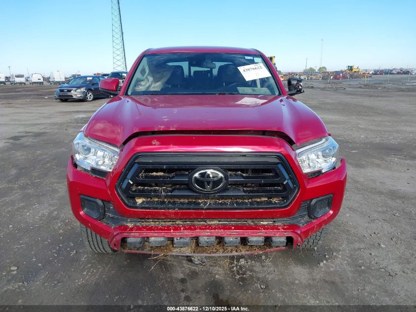 2021 Toyota Tacoma Sr VIN: 3TYAX5GN4MT032214 Lot: 43876622