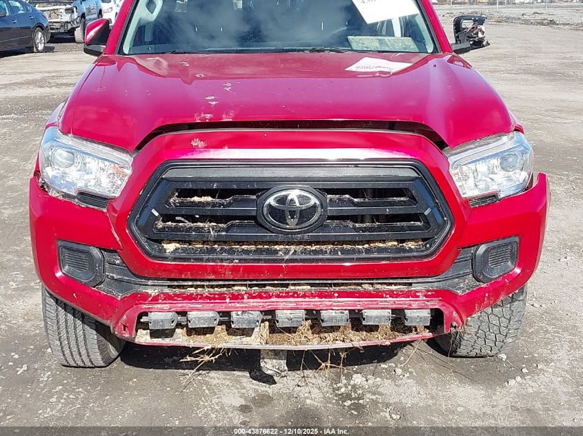 2021 Toyota Tacoma Sr VIN: 3TYAX5GN4MT032214 Lot: 43876622