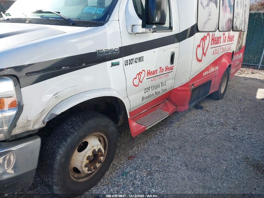 2014 Ford E-350 Cutaway VIN: 1FDEE3FL7EDB17953 Lot: 43876627