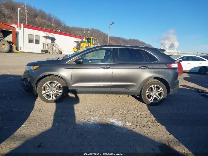 2018 Ford Edge Titanium VIN: 2FMPK4K81JBB88168 Lot: 43876633