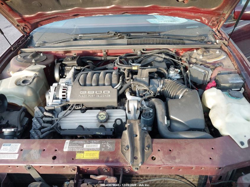 1994 Buick Regal Custom VIN: 2G4WB55L5R1472406 Lot: 43876645