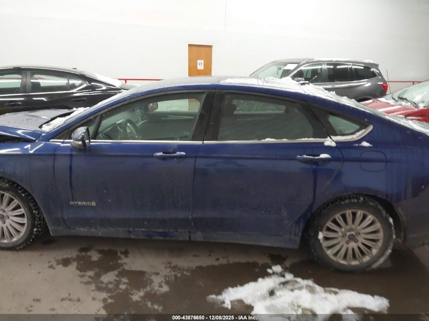 2016 Ford Fusion Hybrid Se VIN: 3FA6P0LU3GR359931 Lot: 43876650