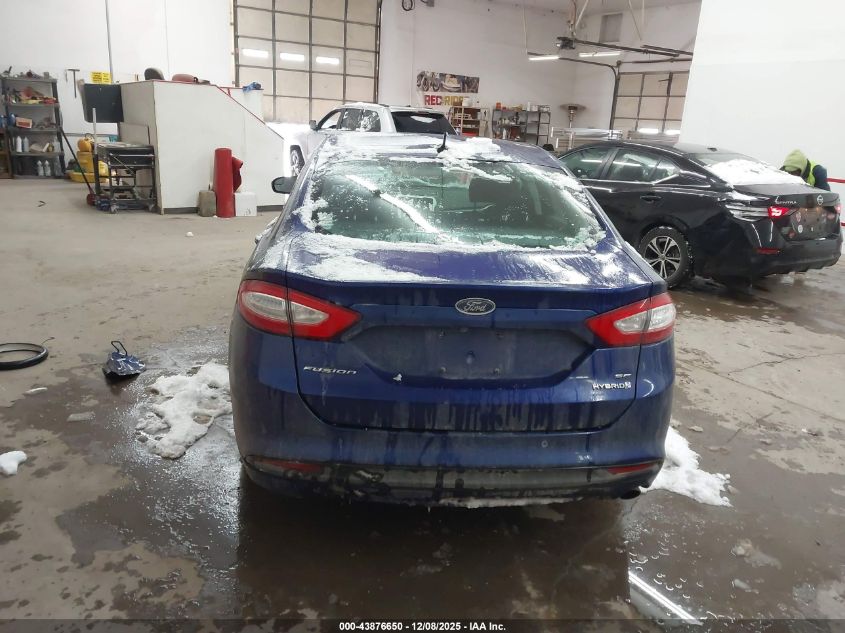 2016 Ford Fusion Hybrid Se VIN: 3FA6P0LU3GR359931 Lot: 43876650