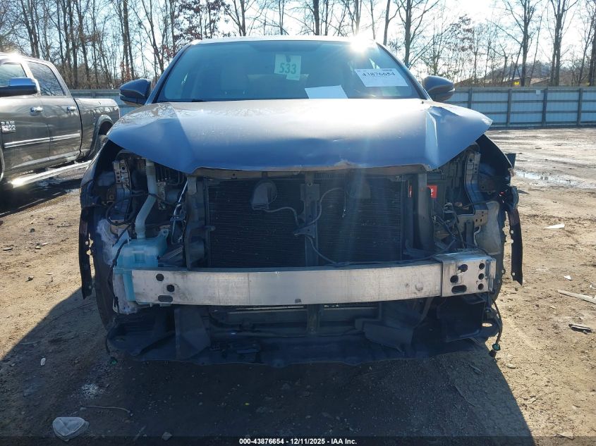 2016 Toyota Highlander Le V6 VIN: 5TDZKRFH0GS168960 Lot: 43876654