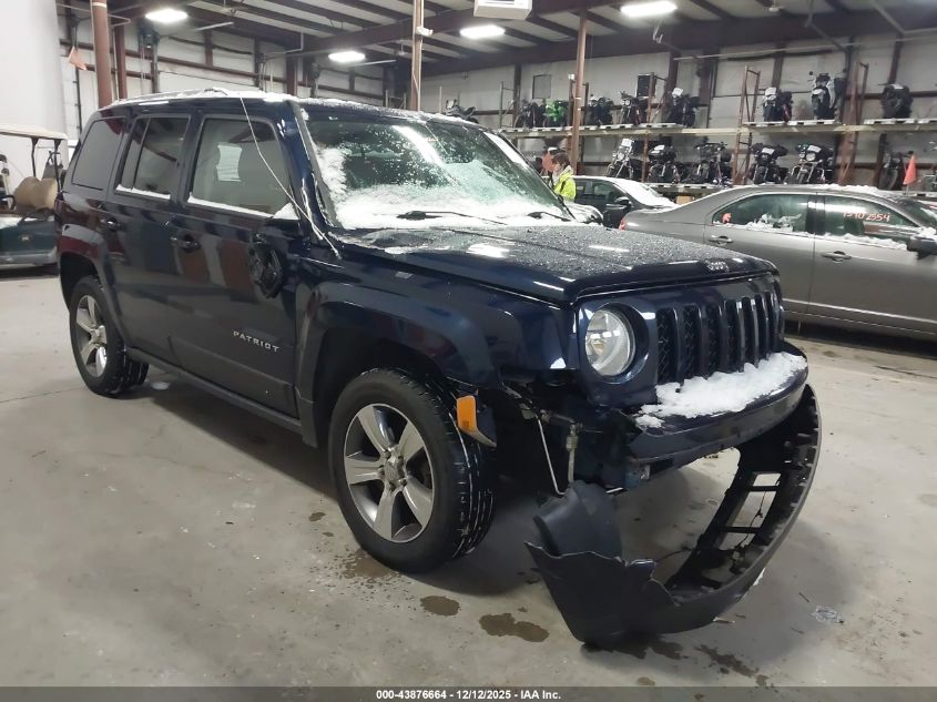 JEEP PATRIOT HIGH ALTITUDE 4X4