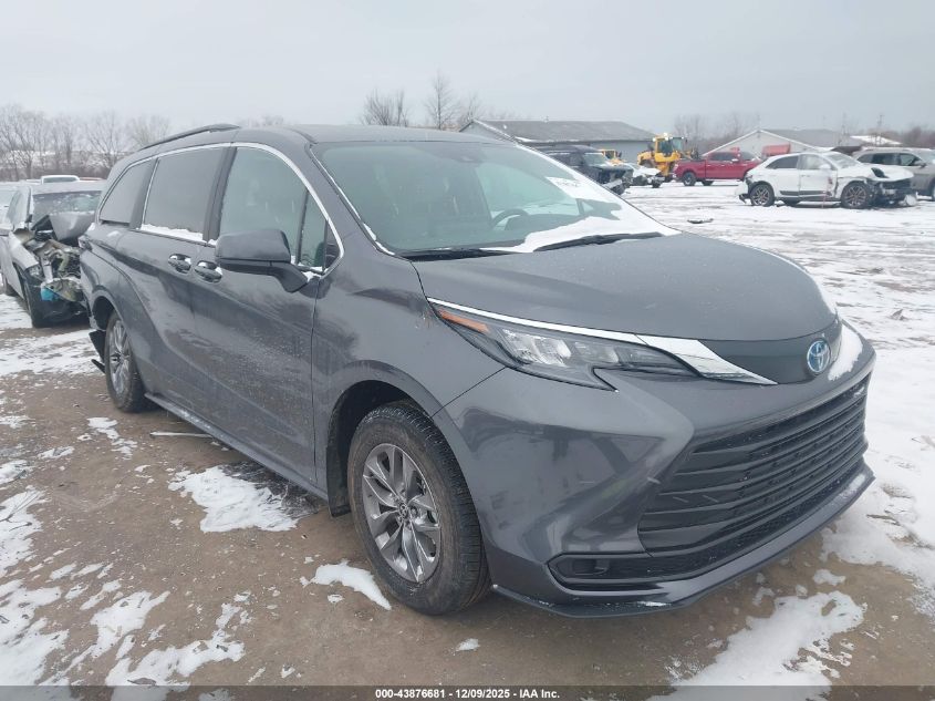 2025 Toyota Sienna Le VIN: 5TDKSKFC4SS212321 Lot: 43876681