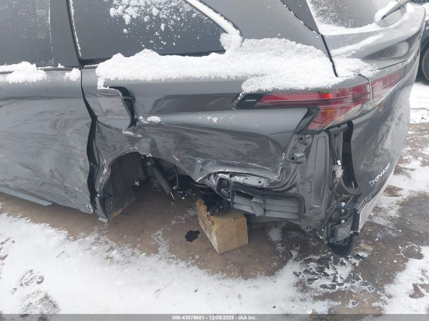 2025 Toyota Sienna Le VIN: 5TDKSKFC4SS212321 Lot: 43876681