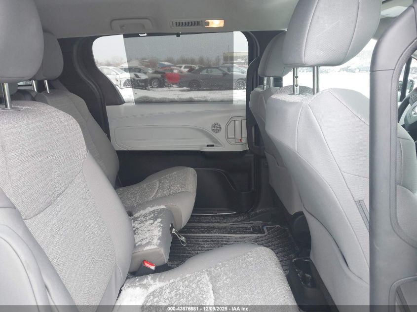2025 Toyota Sienna Le VIN: 5TDKSKFC4SS212321 Lot: 43876681