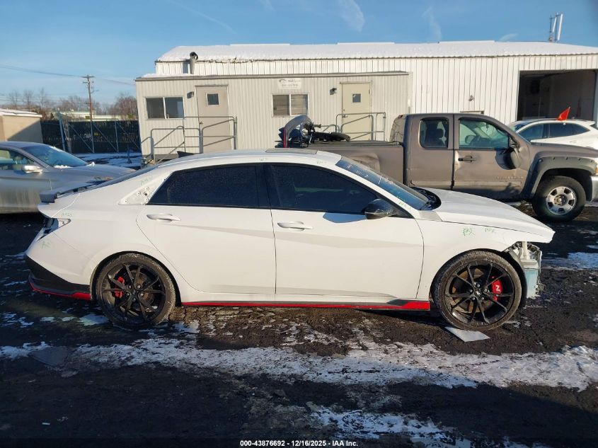 2024 Hyundai Elantra N VIN: KMHLW4DK0RU020670 Lot: 43876692