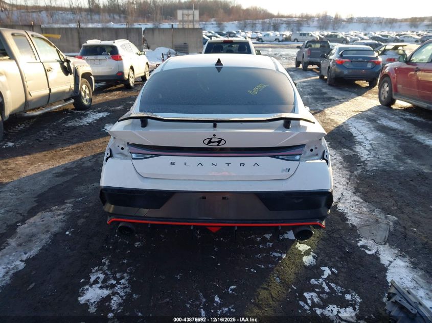 2024 Hyundai Elantra N VIN: KMHLW4DK0RU020670 Lot: 43876692