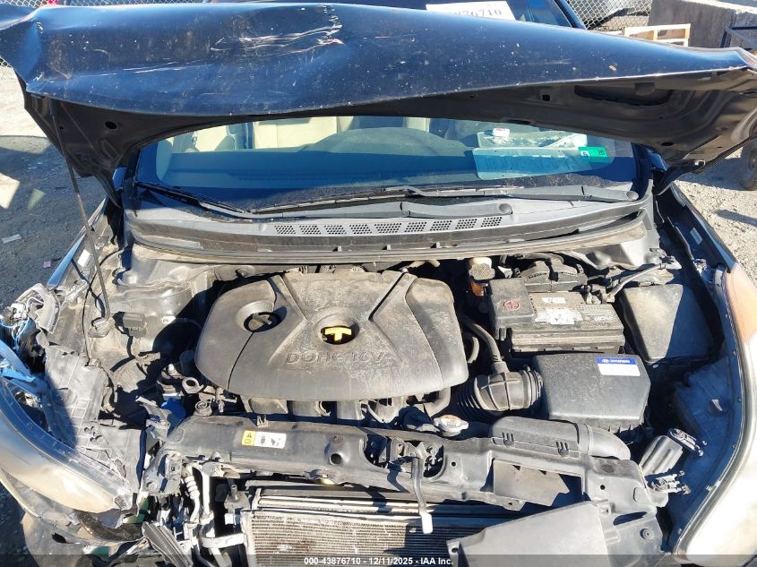 2012 Hyundai Elantra Gls (Ulsan Plant) VIN: KMHDH4AE2CU290391 Lot: 43876710