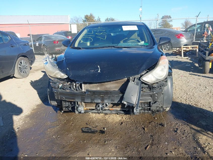 2012 Hyundai Elantra Gls (Ulsan Plant) VIN: KMHDH4AE2CU290391 Lot: 43876710