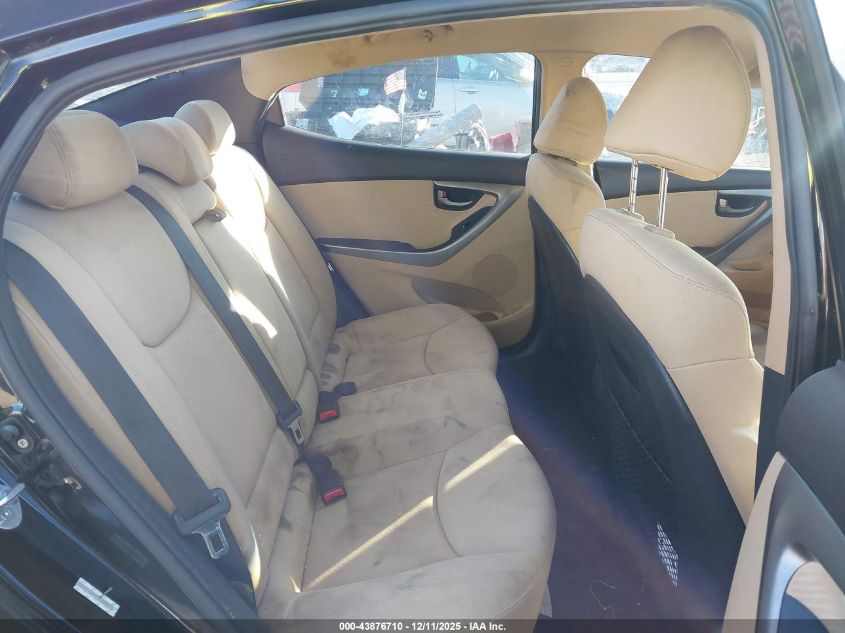 2012 Hyundai Elantra Gls (Ulsan Plant) VIN: KMHDH4AE2CU290391 Lot: 43876710