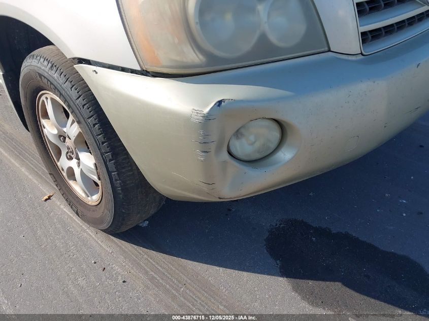 2002 Toyota Highlander Limited V6 VIN: JTEGF21A420063116 Lot: 43876715