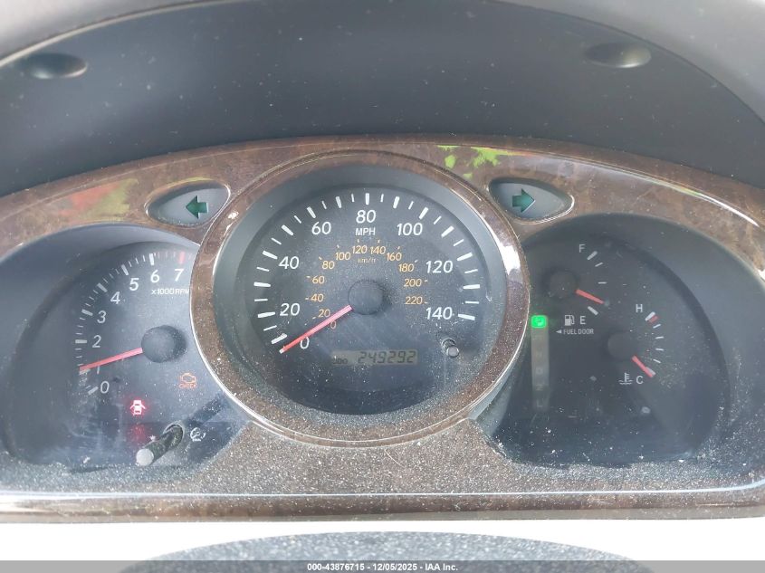 2002 Toyota Highlander Limited V6 VIN: JTEGF21A420063116 Lot: 43876715