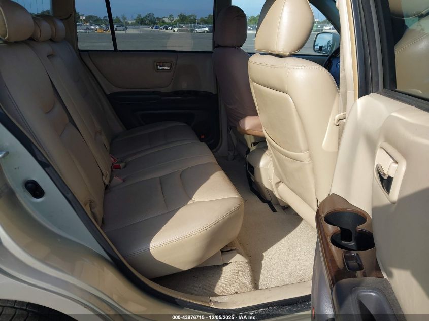 2002 Toyota Highlander Limited V6 VIN: JTEGF21A420063116 Lot: 43876715