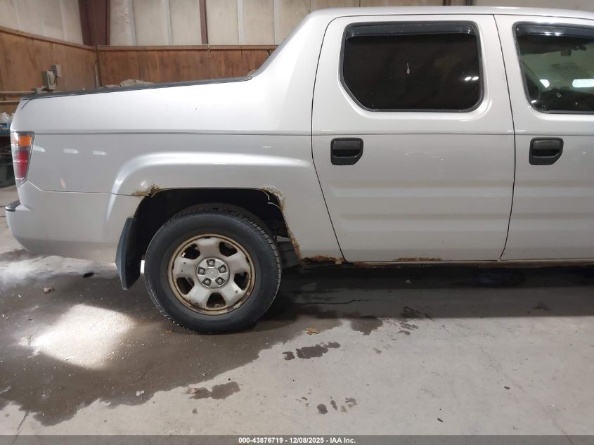2008 Honda Ridgeline Rt VIN: 2HJYK16278H522686 Lot: 43876719