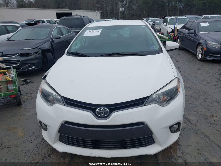 2016 Toyota Corolla Le Plus VIN: 5YFBURHE7GP407959 Lot: 43876720