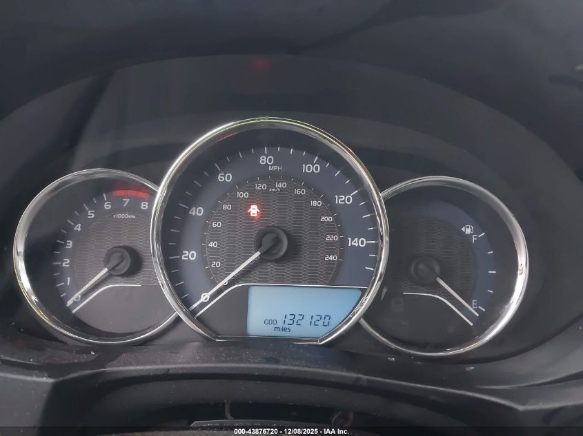 2016 Toyota Corolla Le Plus VIN: 5YFBURHE7GP407959 Lot: 43876720