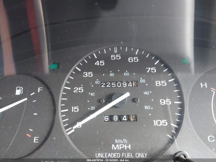 1995 Ford Aspire VIN: KNJLT06H5S6120858 Lot: 43876724