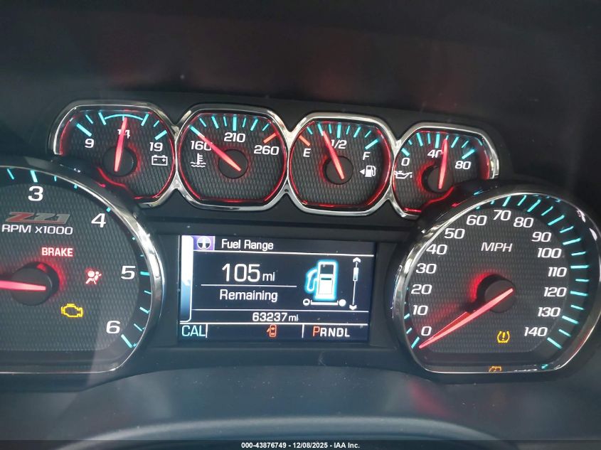 2017 Chevrolet Silverado 1500 2Lt VIN: 1GCVKREC5HZ382153 Lot: 43876749