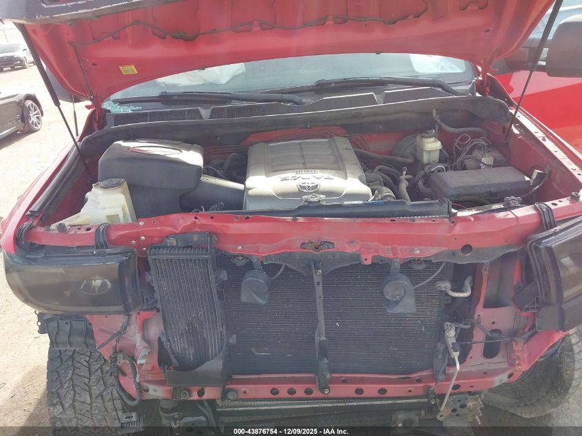 2008 Toyota Tundra Sr5 5.7L V8 VIN: 5TBBV54168S522708 Lot: 43876754