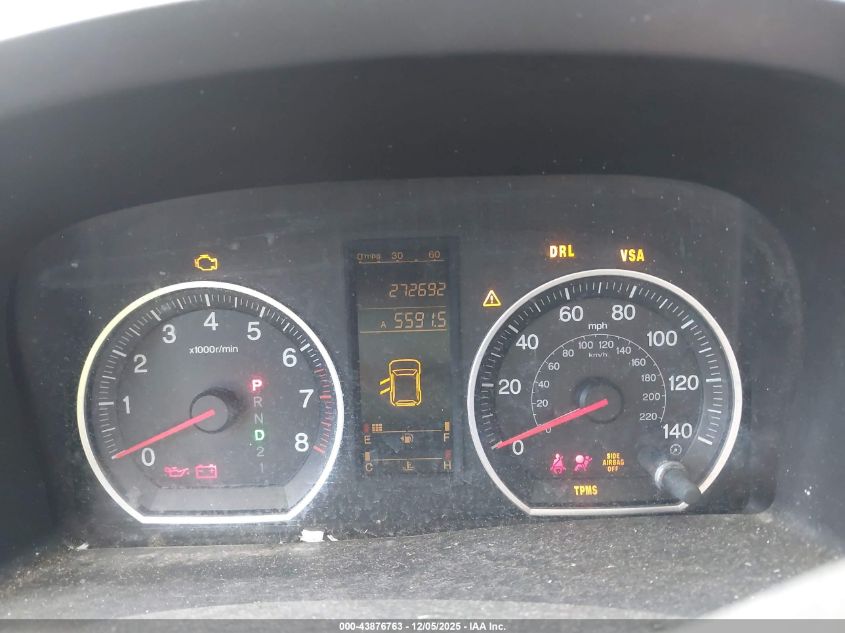 2007 Honda Cr-V Ex VIN: JHLRE38587C017912 Lot: 43876763