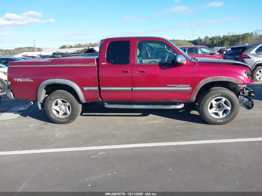 2002 Toyota Tundra Sr5 V8 VIN: 5TBRT34182S263428 Lot: 43876776