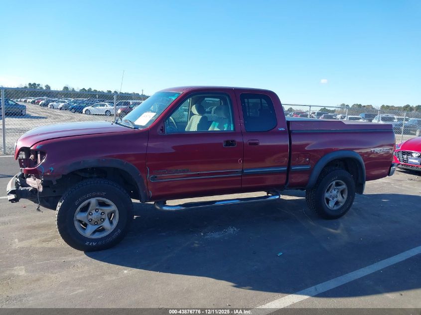 2002 Toyota Tundra Sr5 V8 VIN: 5TBRT34182S263428 Lot: 43876776