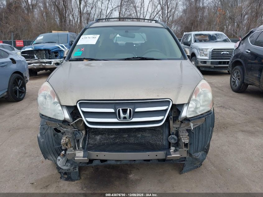 2006 Honda Cr-V Se VIN: JHLRD78976C062299 Lot: 43876780