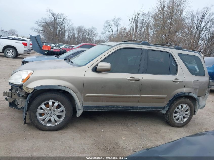 2006 Honda Cr-V Se VIN: JHLRD78976C062299 Lot: 43876780