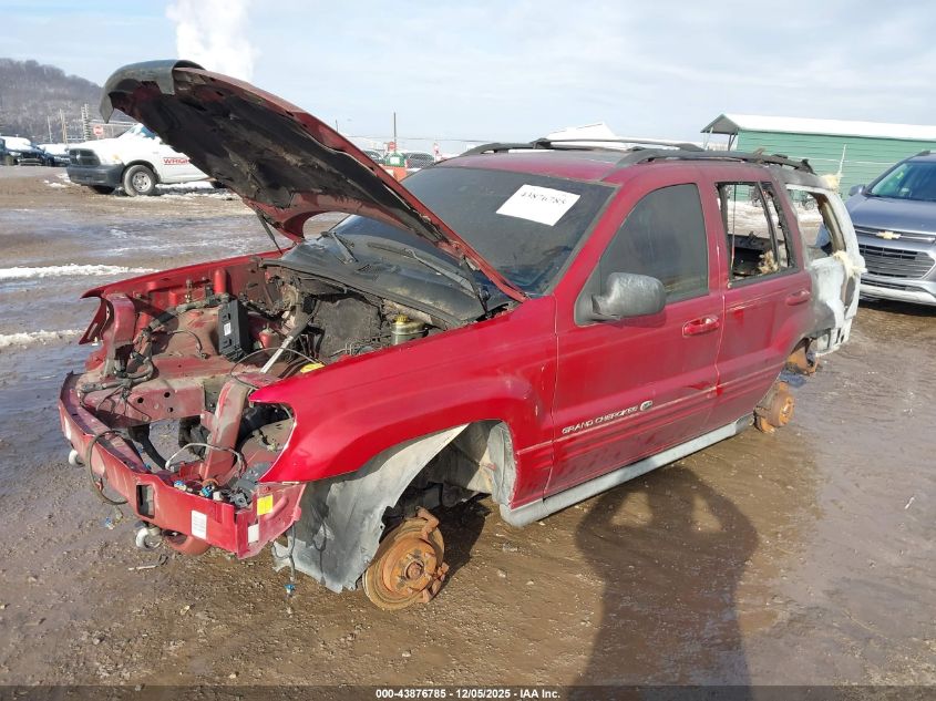 2003 Jeep Grand Cherokee Overland VIN: 1J8GW68JX3C530579 Lot: 43876785