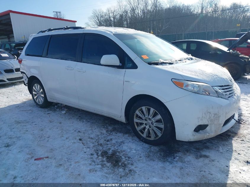 TOYOTA SIENNA LE 7 PASSENGER