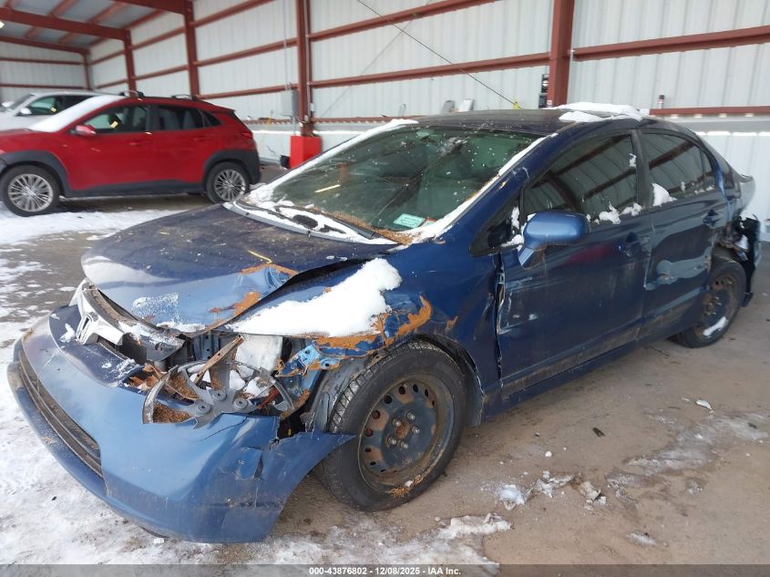 2008 Honda Civic Lx VIN: 2HGFA16558H537097 Lot: 43876802