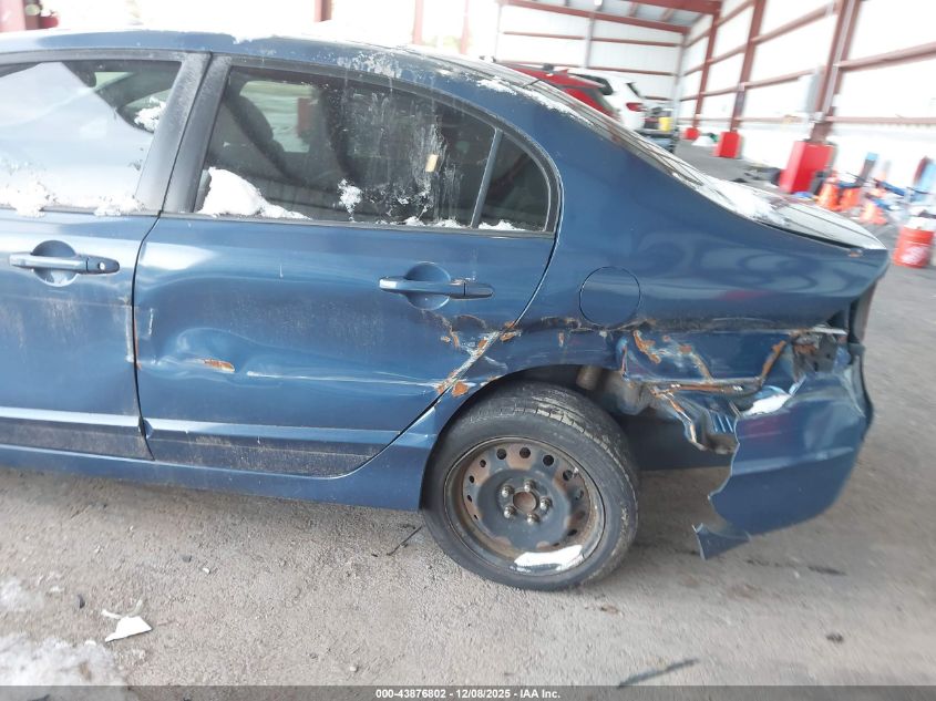 2008 Honda Civic Lx VIN: 2HGFA16558H537097 Lot: 43876802