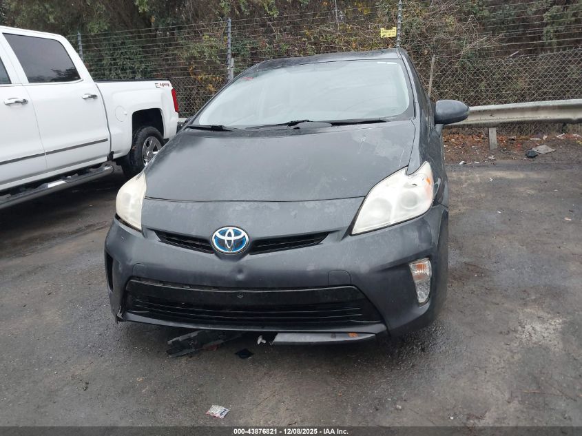2012 Toyota Prius Three VIN: JTDKN3DU0C1549110 Lot: 43876821