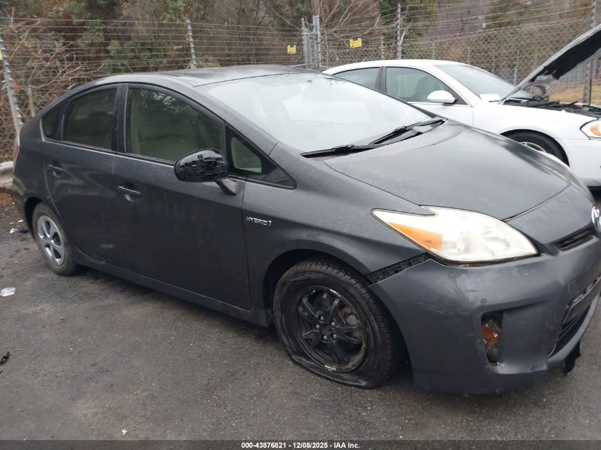 2012 Toyota Prius Three VIN: JTDKN3DU0C1549110 Lot: 43876821