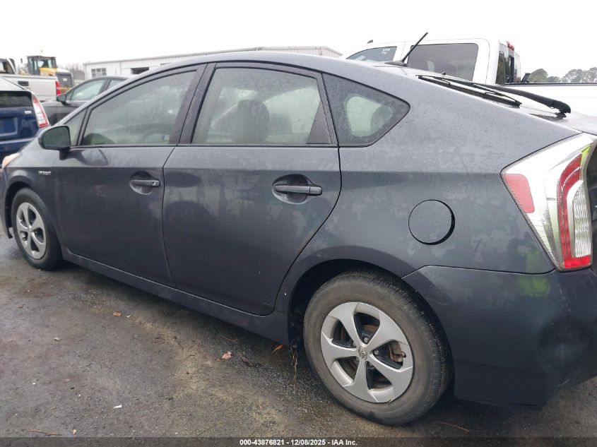 2012 Toyota Prius Three VIN: JTDKN3DU0C1549110 Lot: 43876821